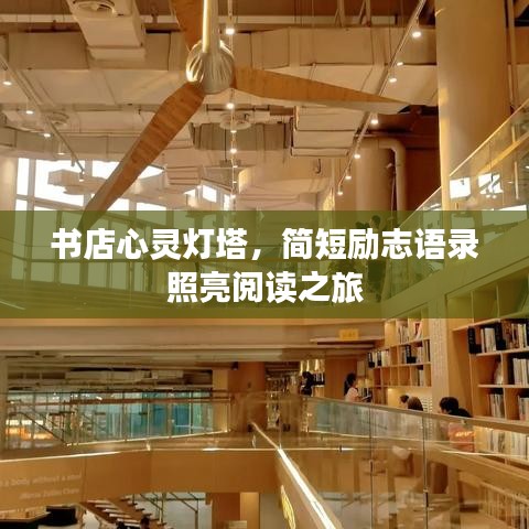 书店心灵灯塔，简短励志语录照亮阅读之旅