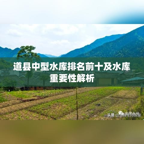 道县中型水库排名前十及水库重要性解析