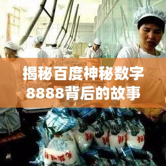 揭秘百度神秘数字8888背后的故事与深意