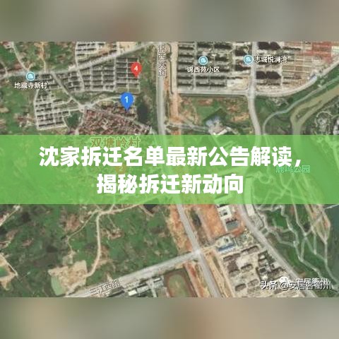 沈家拆迁名单最新公告解读，揭秘拆迁新动向