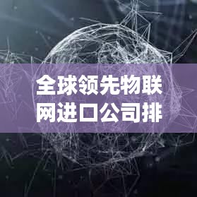 全球领先物联网进口公司排名及深度洞察揭秘！