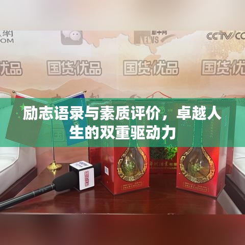励志语录与素质评价，卓越人生的双重驱动力