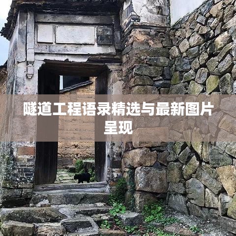 隧道工程语录精选与最新图片呈现