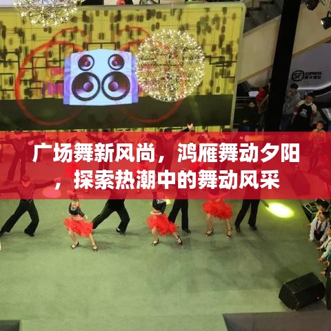 广场舞新风尚，鸿雁舞动夕阳，探索热潮中的舞动风采