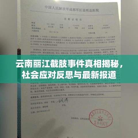 云南丽江截肢事件真相揭秘，社会应对反思与最新报道