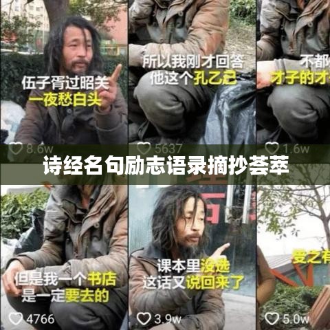 诗经名句励志语录摘抄荟萃