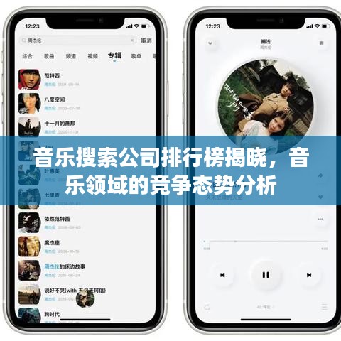 音乐搜索公司排行榜揭晓，音乐领域的竞争态势分析