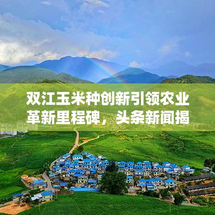 双江玉米种创新引领农业革新里程碑，头条新闻揭秘！