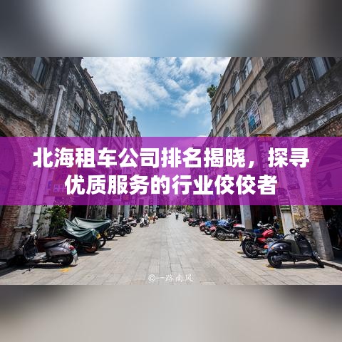北海租车公司排名揭晓，探寻优质服务的行业佼佼者