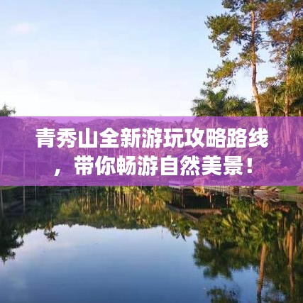 青秀山全新游玩攻略路线，带你畅游自然美景！