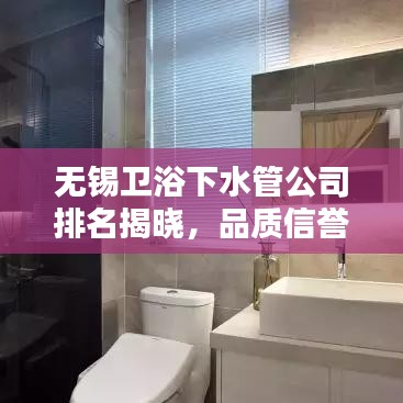 无锡卫浴下水管公司排名揭晓，品质信誉并重，哪家领先业界？