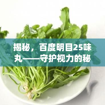 揭秘，百度明目25味丸——守护视力的秘密利器！