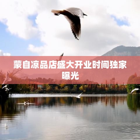 蒙自凉品店盛大开业时间独家曝光