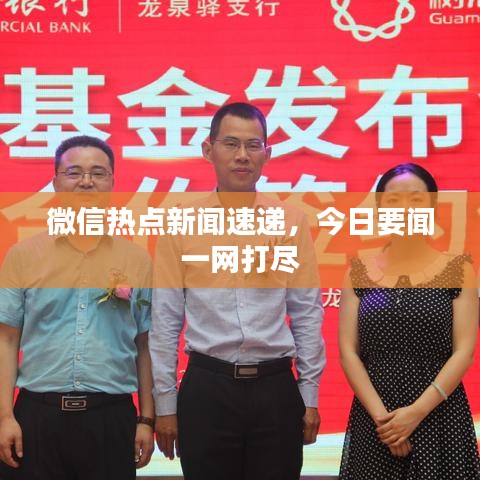微信热点新闻速递，今日要闻一网打尽