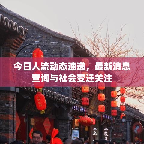 今日人流动态速递，最新消息查询与社会变迁关注