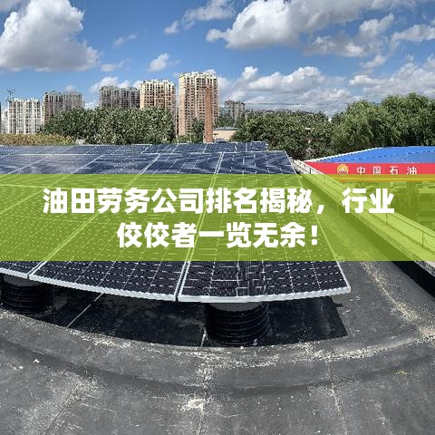 油田劳务公司排名揭秘，行业佼佼者一览无余！