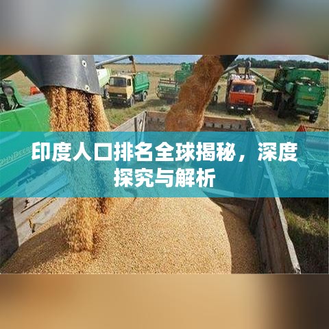 印度人口排名全球揭秘，深度探究与解析