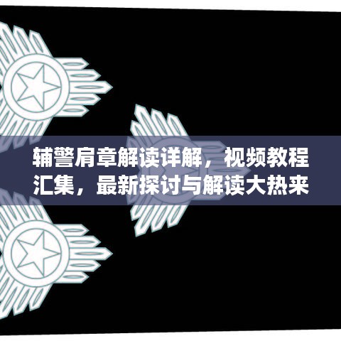 辅警肩章解读详解，视频教程汇集，最新探讨与解读大热来袭！