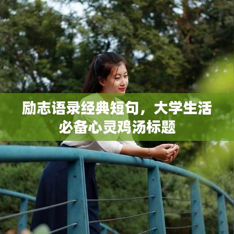 励志语录经典短句，大学生活必备心灵鸡汤标题