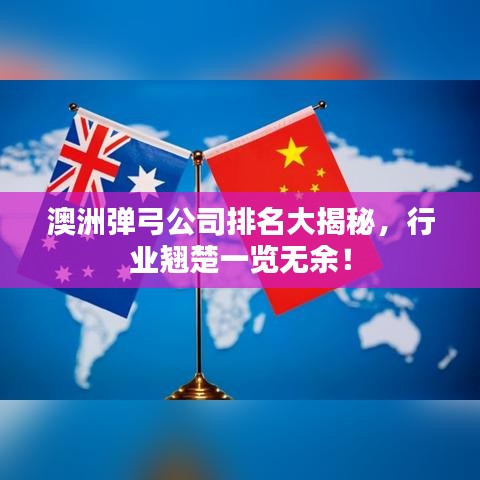 澳洲弹弓公司排名大揭秘，行业翘楚一览无余！