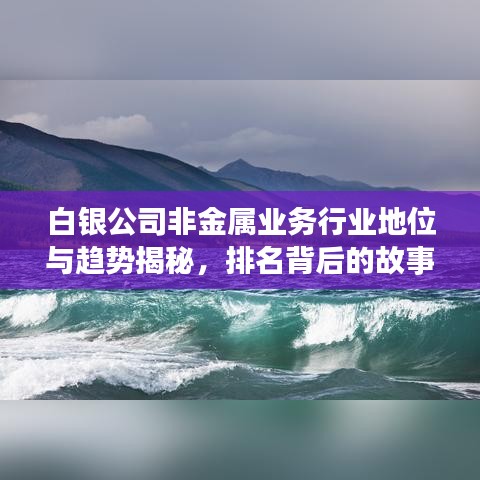 白银公司非金属业务行业地位与趋势揭秘，排名背后的故事