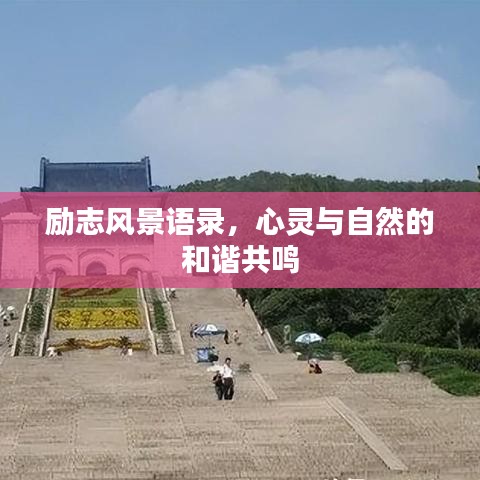 励志风景语录，心灵与自然的和谐共鸣