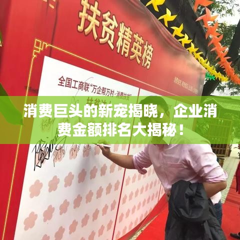 消费巨头的新宠揭晓，企业消费金额排名大揭秘！