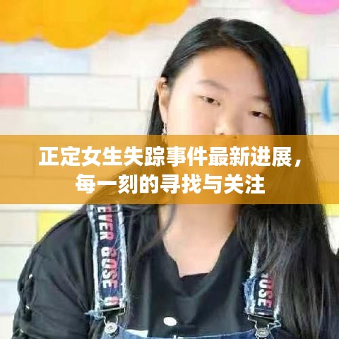 正定女生失踪事件最新进展，每一刻的寻找与关注