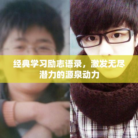 经典学习励志语录，激发无尽潜力的源泉动力