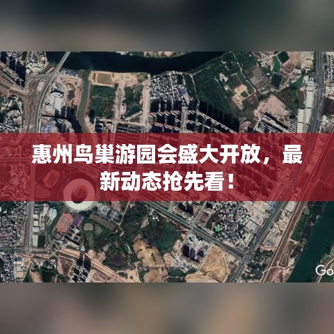 惠州鸟巢游园会盛大开放，最新动态抢先看！