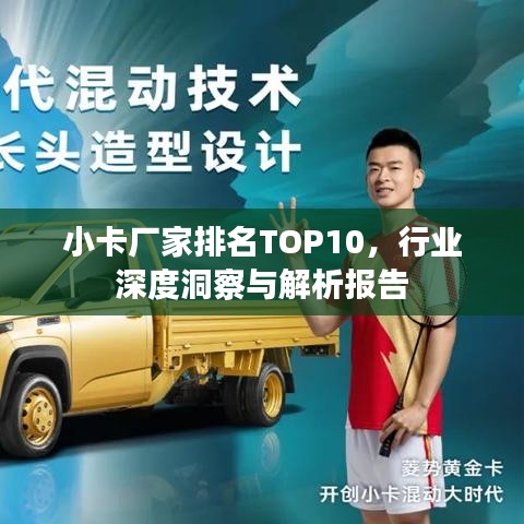 小卡厂家排名TOP10，行业深度洞察与解析报告