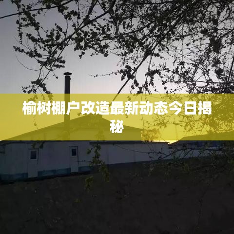 榆树棚户改造最新动态今日揭秘