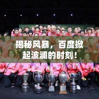 揭秘风暴，百度掀起波澜的时刻！