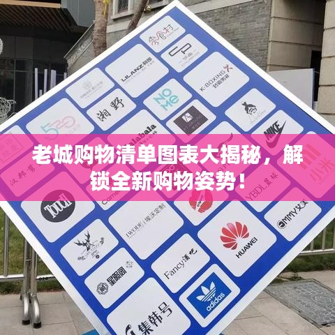 老城购物清单图表大揭秘，解锁全新购物姿势！