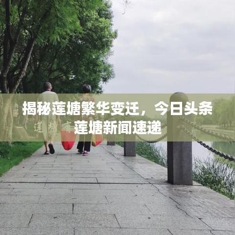 揭秘莲塘繁华变迁，今日头条莲塘新闻速递
