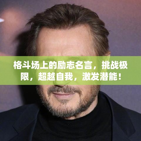 格斗场上的励志名言，挑战极限，超越自我，激发潜能！