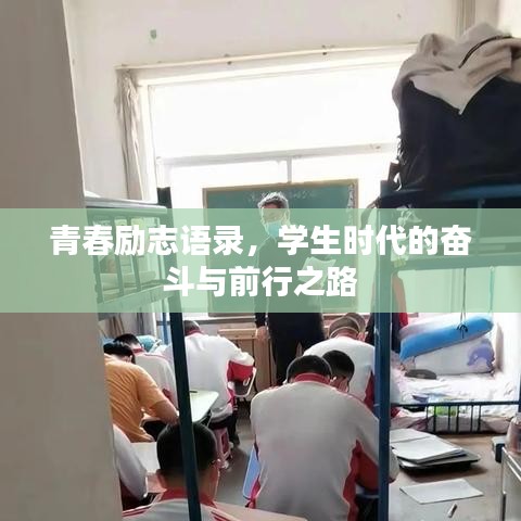 青春励志语录，学生时代的奋斗与前行之路